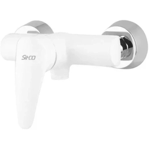 شیر توالت سیتکو مدل 625 سفید کروم Sitco 625 White Chrome Toilet Faucet