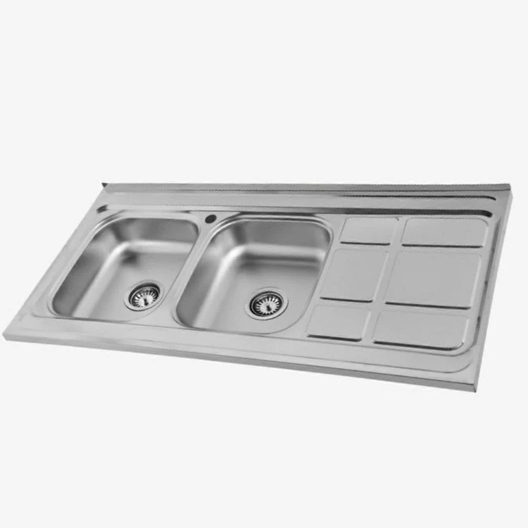 سینک ظرفشویی استیل توکار دولگنه نگین الماس مدل sa29