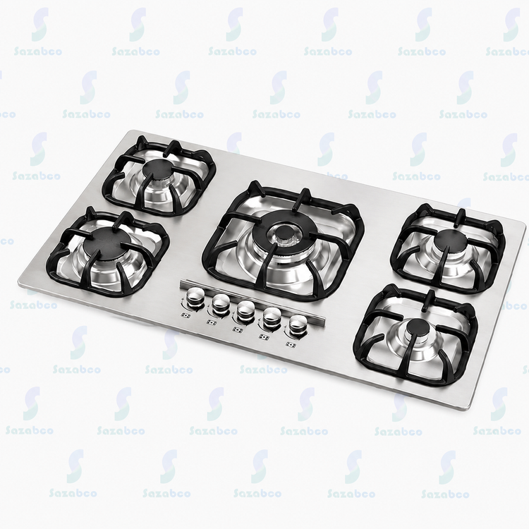 اجاق گاز صفحه استیل کن مدل IS9502