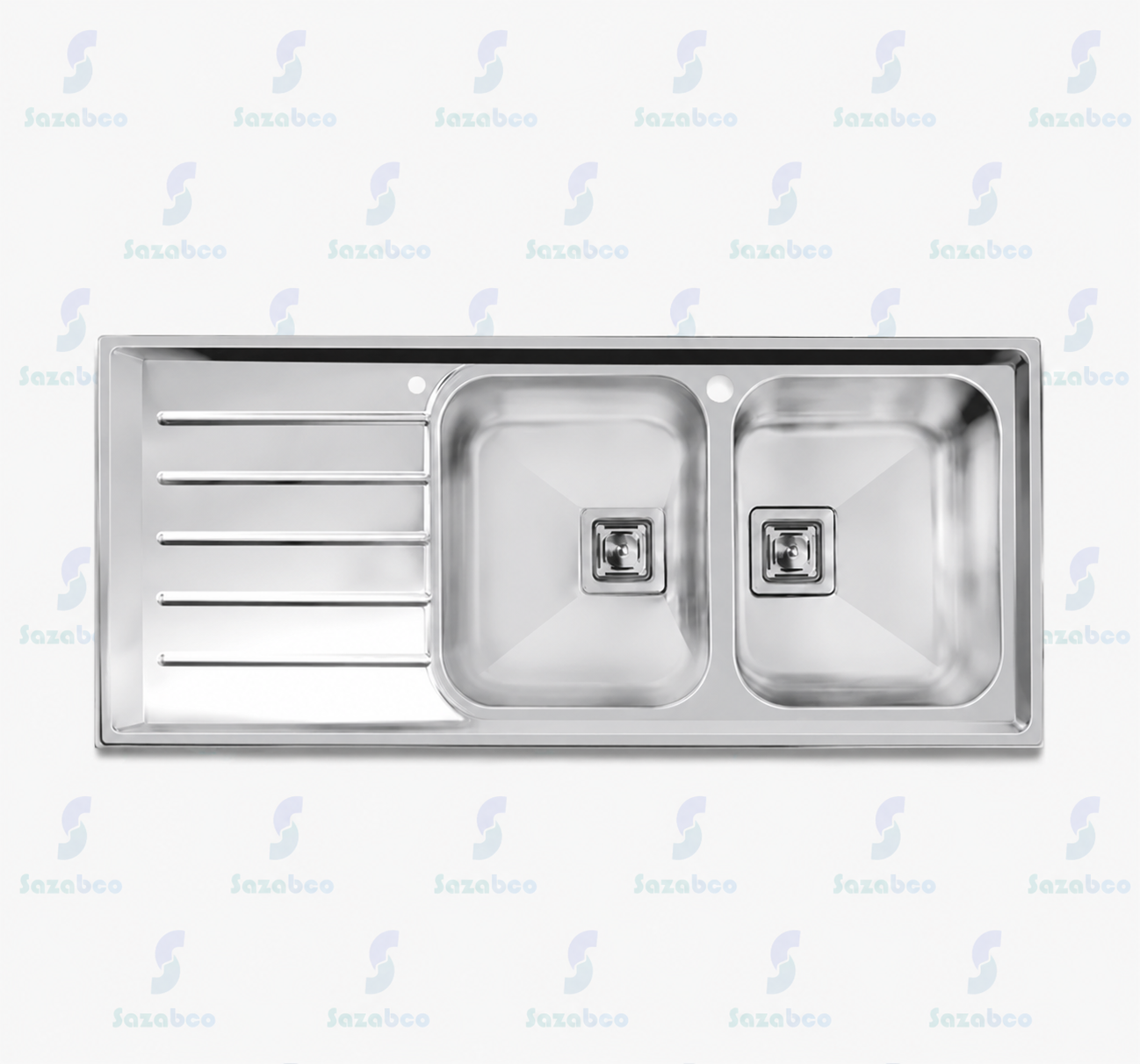 سینک دو لگنه اخوان مدل ۵۰۶