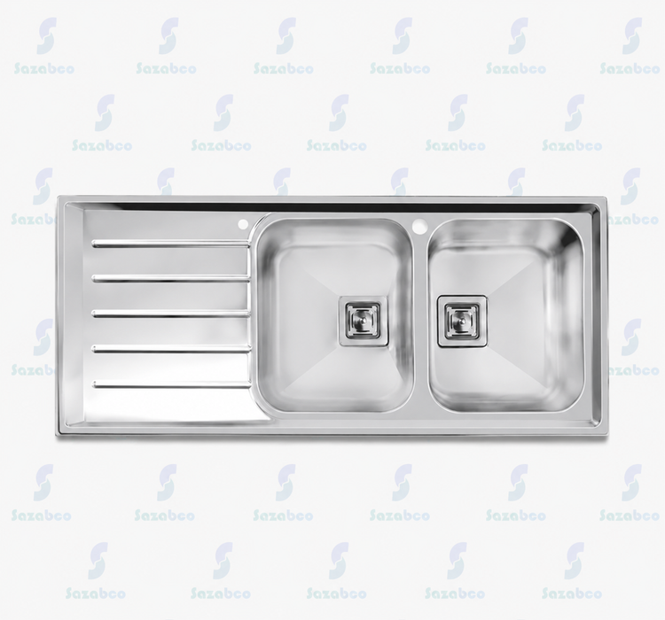سینک دو لگنه اخوان مدل ۵۰۶