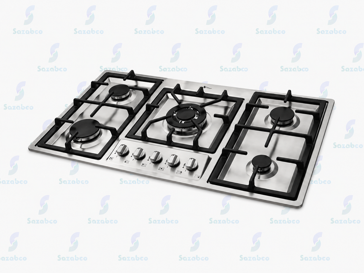 اجاق گاز صفحه استیل اخوان مدلGi135