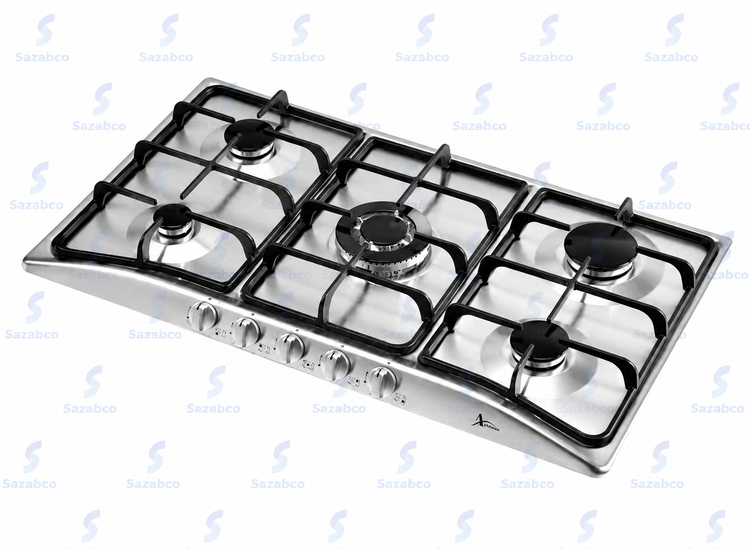 اجاق گاز صفحه استیل اخوان مدل Gi13
